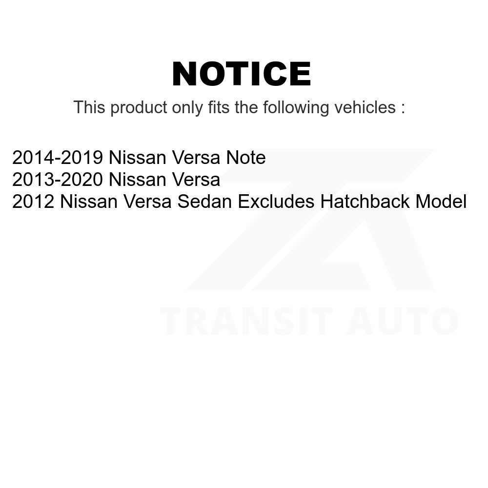 Front Left Suspension Strut Coil Spring Assembly 78A-11359 For Nissan Versa Note