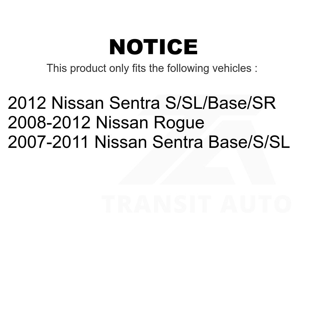 Front Left Suspension Strut Hardware Kit 73-908914 For Nissan Sentra Rogue