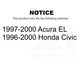 Front Left Upper Suspension Control Arm Ball Joint Assembly 72-CK90451 For Honda Civic Acura EL