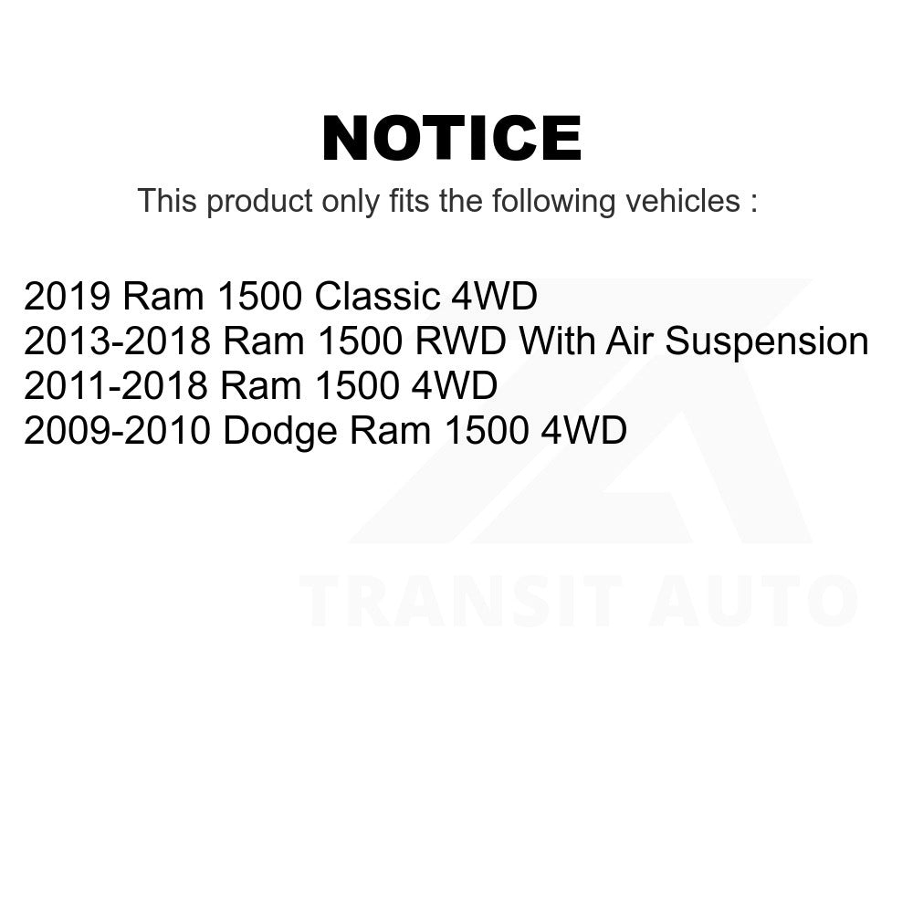 Front Lower At Shock Suspension Control Arm Bushing TOR-K200688 For Ram 1500 Dodge Classic