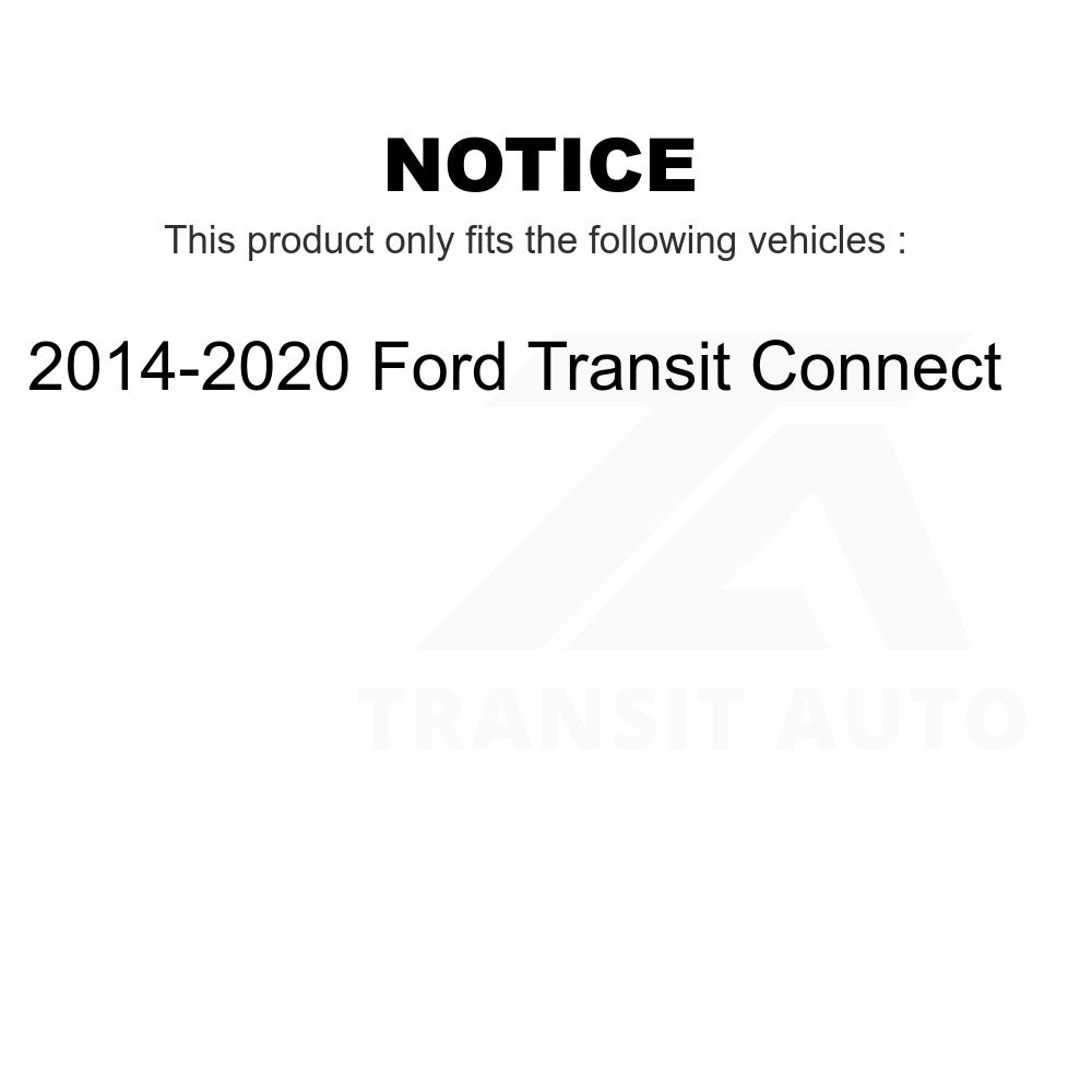 Front Lower Rearward Suspension Control Arm Bushing TOR-K200860 For 2014-2020 Ford Transit Connect