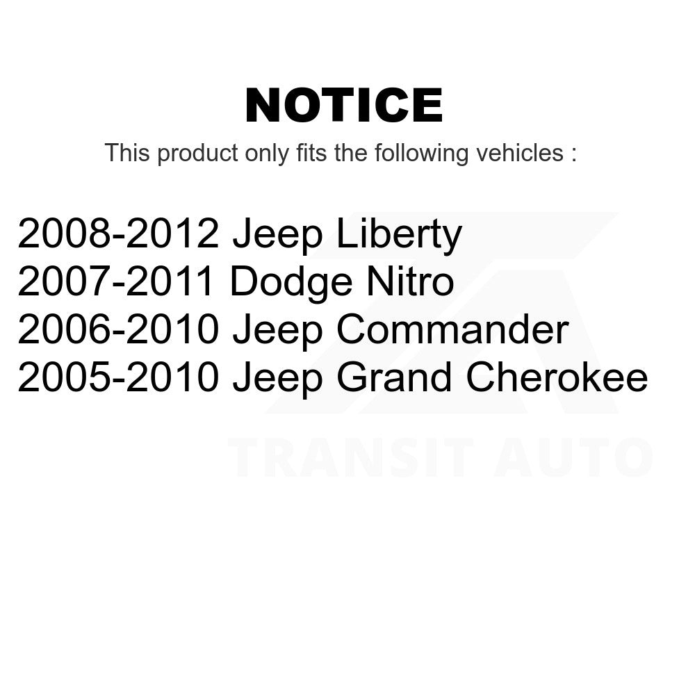 Front Lower Suspension Ball Joint TOR-K80629 For Jeep Grand Cherokee Liberty Commander Dodge Nitro
