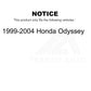 Front Outer Steering Tie Rod End 72-ES3669 For 1999-2004 Honda Odyssey