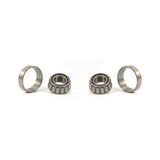 Front Outer Wheel Bearing Race Pair For Chevrolet Toyota C1500 Tacoma Nissan Pickup GMC Dodge Ram 1500 Frontier Tahoe Astro C2500 Caprice D21 C10 Suburban Yukon G20 Express Buick 4Runner 88 K70-101089