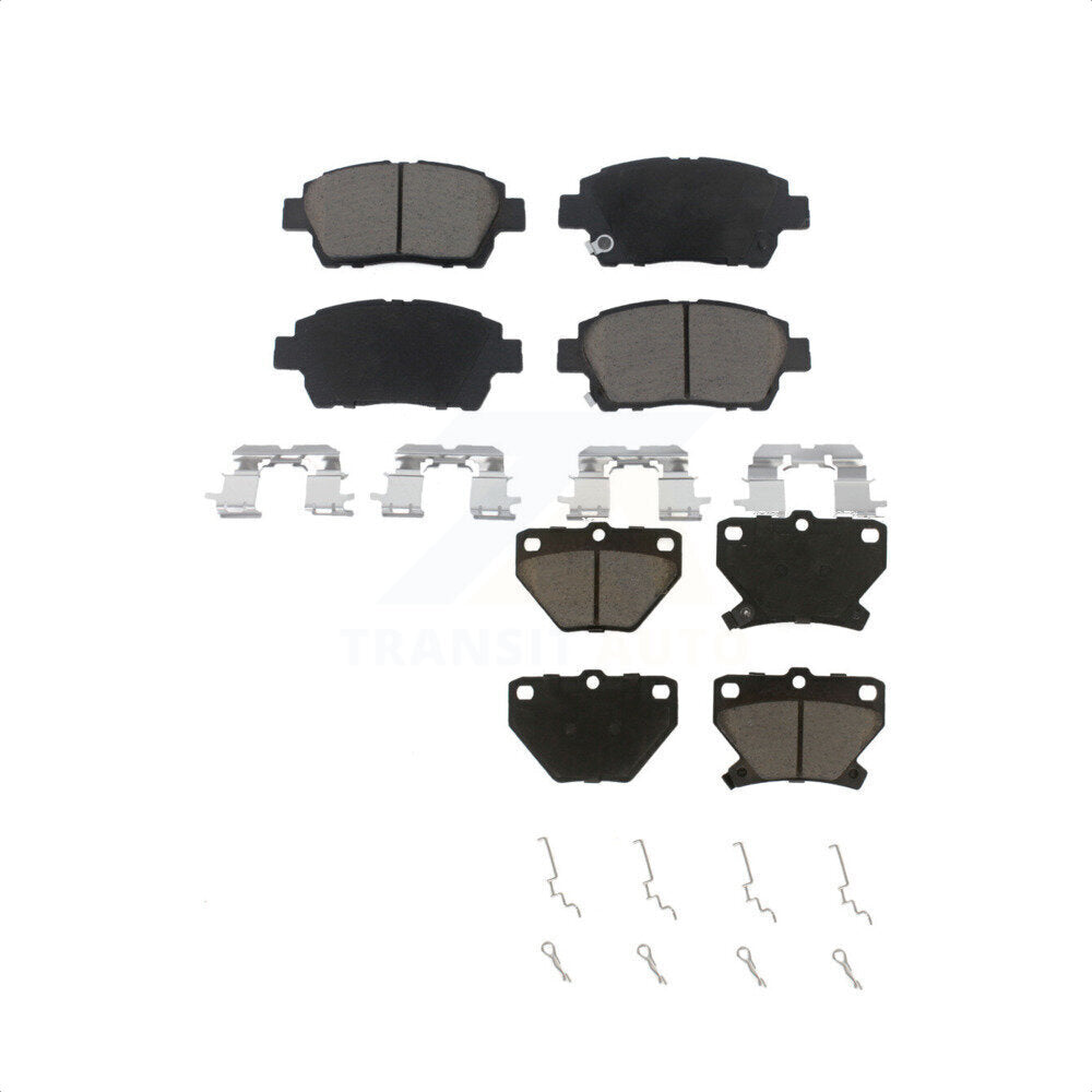 Front Rear Ceramic Brake Pads Kit For 2000 Toyota Celica GT KCX-100402