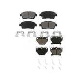 Front Rear Ceramic Brake Pads Kit For 2000 Toyota Celica GT KCX-100402