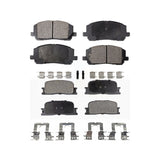 Front Rear Ceramic Brake Pads Kit For 2001-2003 Toyota Highlander KTC-100450