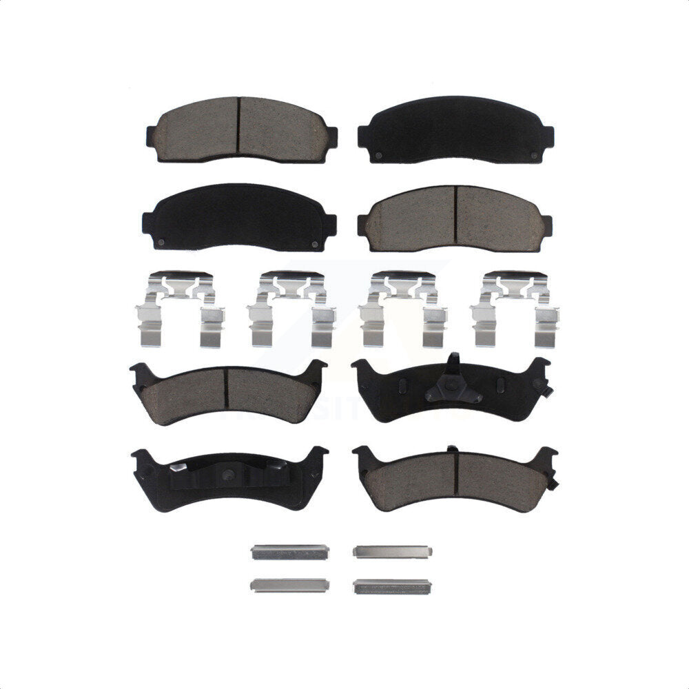 Front Rear Ceramic Brake Pads Kit For 2001 Ford Explorer Sport KCX-100380