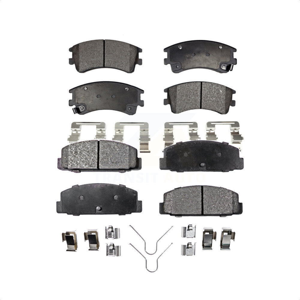 Front Rear Ceramic Brake Pads Kit For 2003-2005 Mazda 6 KTC-100498