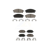 Front Rear Ceramic Brake Pads Kit For 2003-2006 Acura MDX KCX-100198
