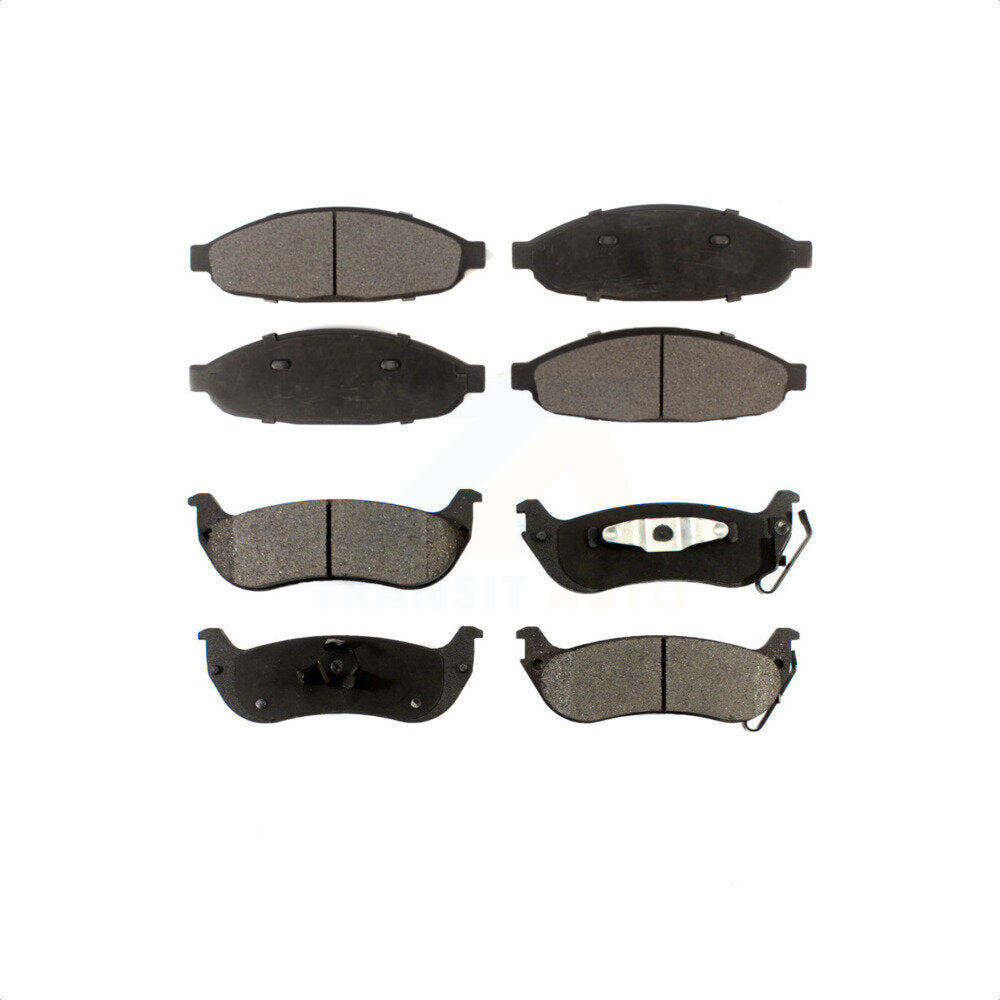 Front Rear Ceramic Brake Pads Kit For 2004-2008 Chrysler Pacifica KTC-100509