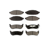 Front Rear Ceramic Brake Pads Kit For 2004-2008 Chrysler Pacifica KTC-100509