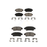 Front Rear Ceramic Brake Pads Kit For 2004-2010 Toyota Sienna KCX-100499