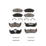 Front Rear Ceramic Brake Pads Kit For 2004 Nissan Pathfinder KCX-100200