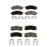 Front Rear Ceramic Brake Pads Kit For 2004 Pontiac Bonneville GXP KCX-100127