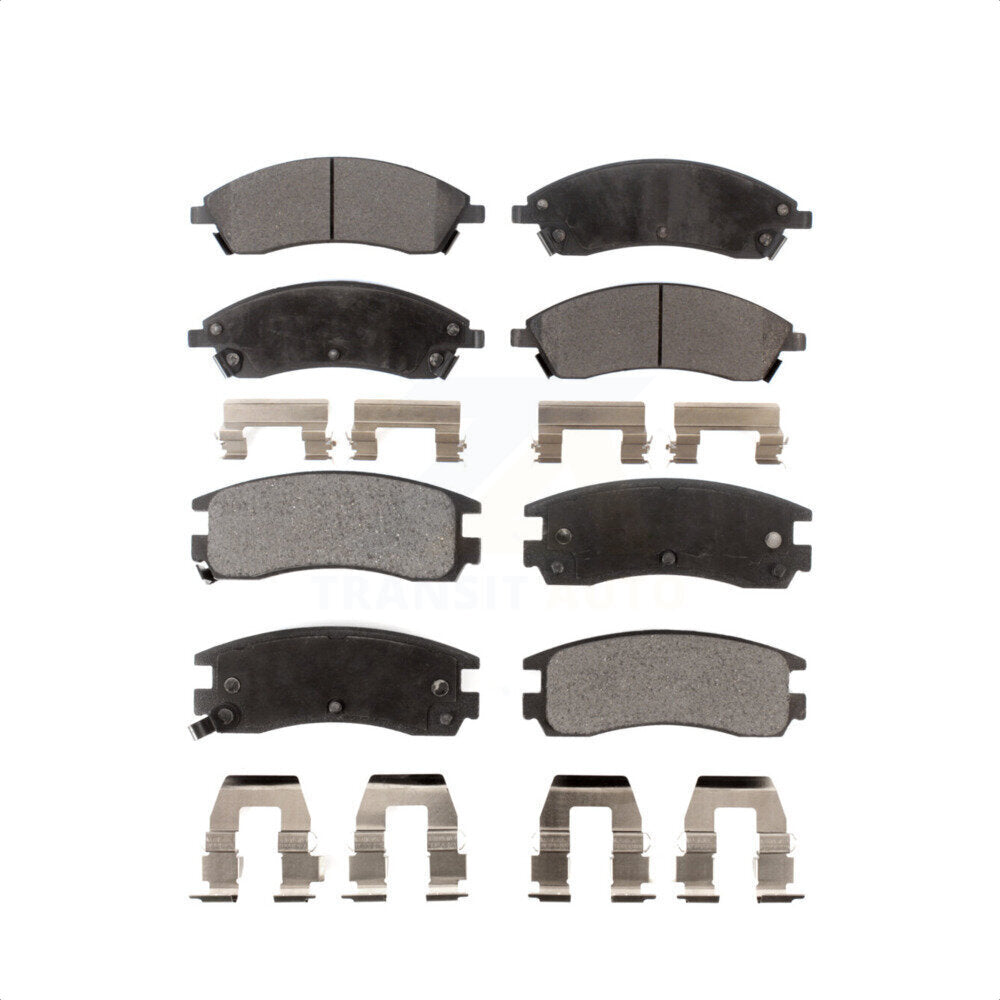 Front Rear Ceramic Brake Pads Kit For 2004 Pontiac Bonneville GXP KTC-100020