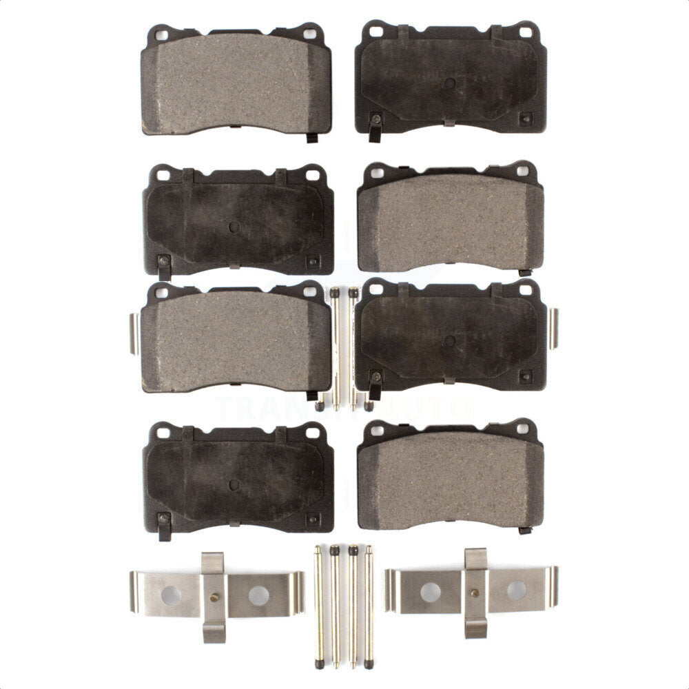 Front Rear Ceramic Brake Pads Kit For 2005-2006 Ford GT KTC-100623