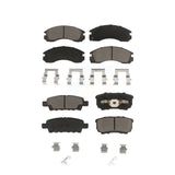 Front Rear Ceramic Brake Pads Kit For 2005-2006 Mitsubishi Outlander KCX-100370