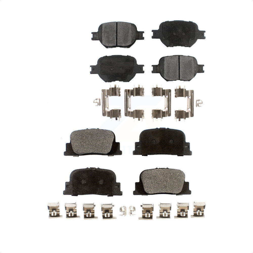 Front Rear Ceramic Brake Pads Kit For 2005-2010 Scion tC KTC-100409