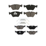 Front Rear Ceramic Brake Pads Kit For 2006-2008 BMW Z4 Roadster 3.0si Coupe KCX-100426