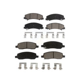Front Rear Ceramic Brake Pads Kit For 2006-2011 Buick Lucerne Cadillac DTS KCX-100356