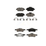 Front Rear Ceramic Brake Pads Kit For 2007-2008 Mini Cooper Convertible With 280mm Diameter Rotor KCX-100073