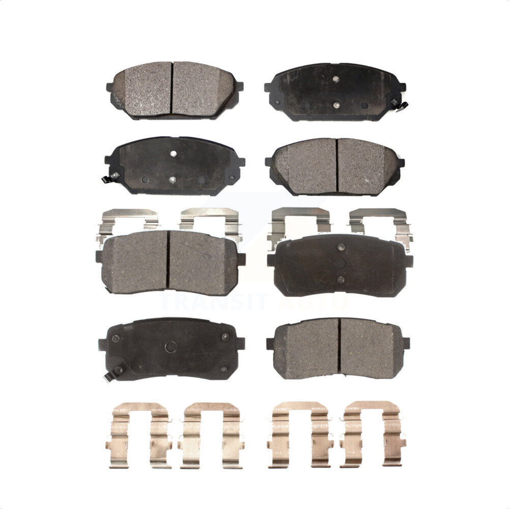 Front Rear Ceramic Brake Pads Kit For 2007-2012 Hyundai Veracruz KTC-100129