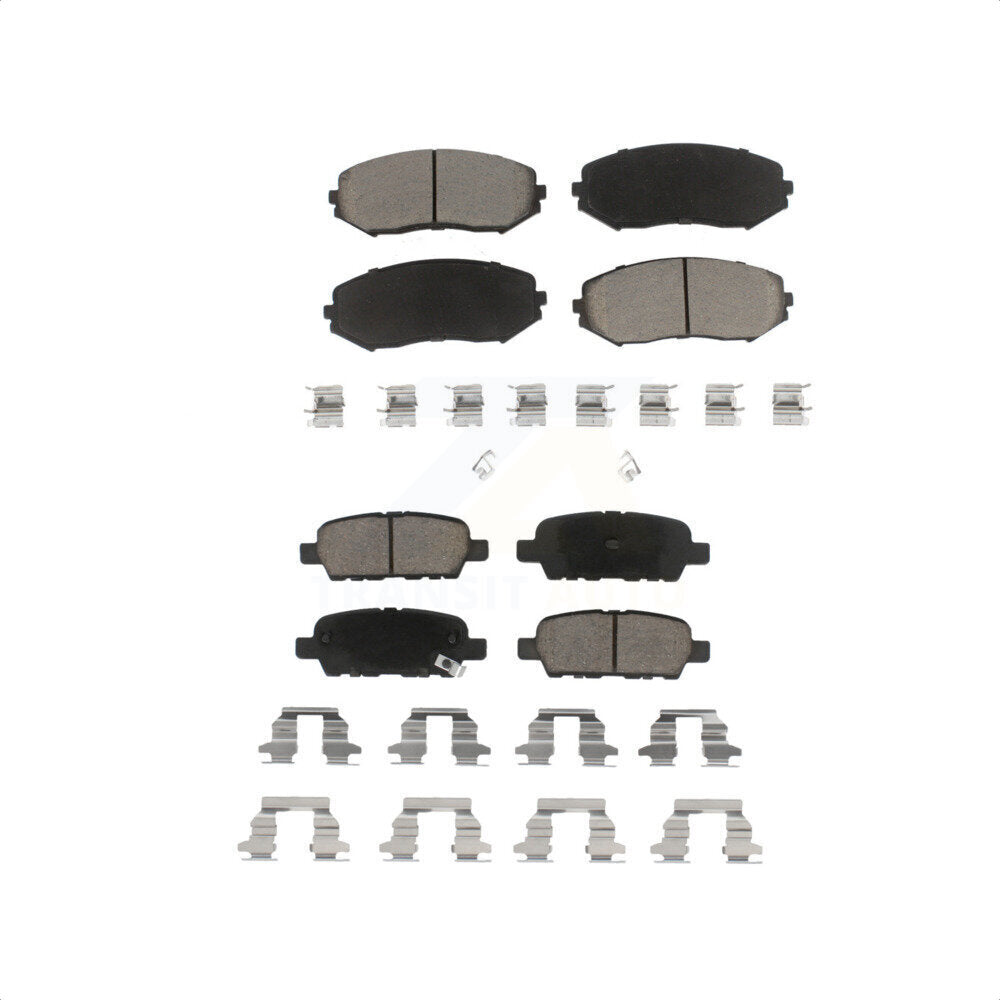 Front Rear Ceramic Brake Pads Kit For 2007-2013 Suzuki Grand Vitara KCX-100486