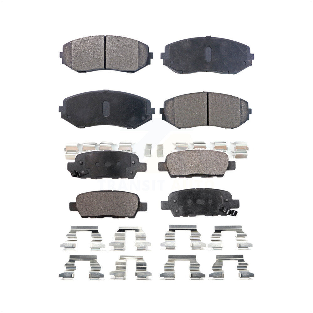Front Rear Ceramic Brake Pads Kit For 2007-2013 Suzuki Grand Vitara KTC-100096