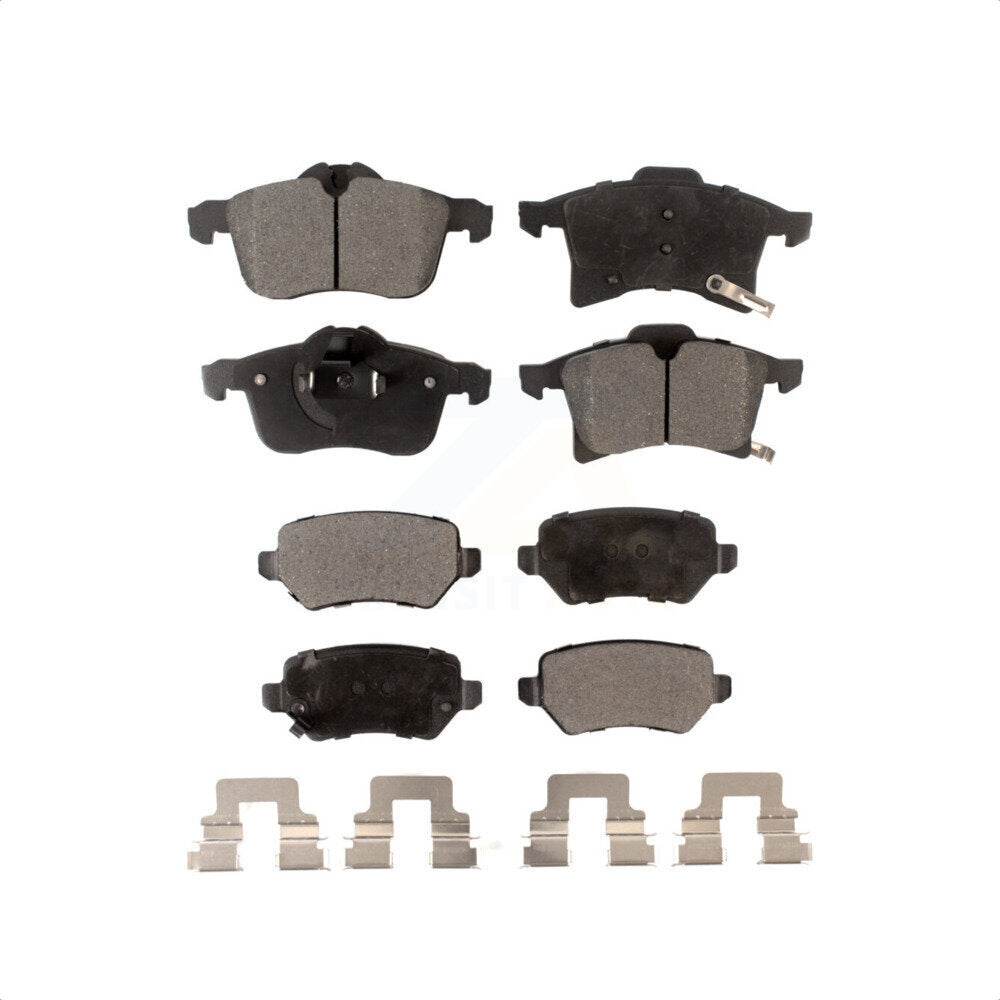 Front Rear Ceramic Brake Pads Kit For 2008-2009 Saturn Astra KTC-100157