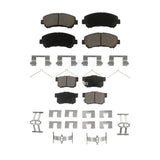 Front Rear Ceramic Brake Pads Kit For 2010-2013 Suzuki Kizashi KCX-100320