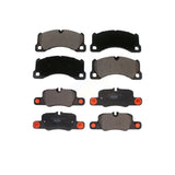 Front Rear Ceramic Brake Pads Kit For 2010-2016 Porsche Panamera KTC-100656