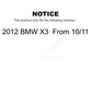 Front Rear Ceramic Brake Pads Kit For 2012 BMW X3 From 10 11 KCX-100394