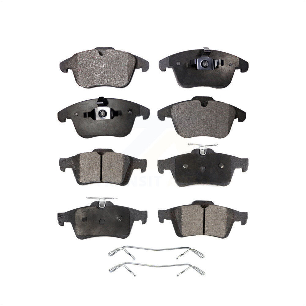 Front Rear Ceramic Brake Pads Kit For 2012 Volvo S40 KTC-100132
