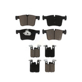 Front Rear Ceramic Brake Pads Kit For 2014-2015 BMW 328i GT xDrive 328d With Blue Painted Calipers KCX-100390