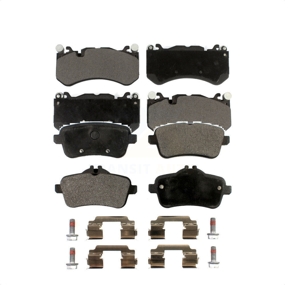 Front Rear Ceramic Brake Pads Kit For 2014-2016 Mercedes-Benz GL63 AMG KTC-100749