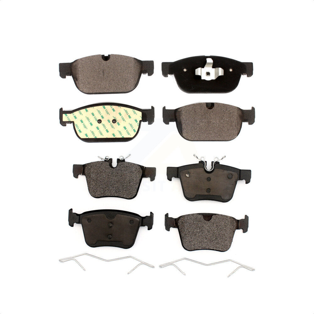 Front Rear Ceramic Brake Pads Kit For 2016-2019 Volvo XC90 KTC-100556