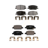 Front Rear Ceramic Brake Pads Kit For 2016-2020 Chevrolet Malibu With Manual Parking KTC-100596