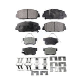 Front Rear Ceramic Brake Pads Kit For 2016-2022 Acura ILX KTC-100286