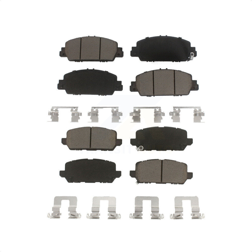 Front Rear Ceramic Brake Pads Kit For 2016-2022 Honda HR-V KCX-100403