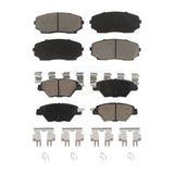 Front Rear Ceramic Brake Pads Kit For 2016-2022 Mazda CX-9 KCX-100195