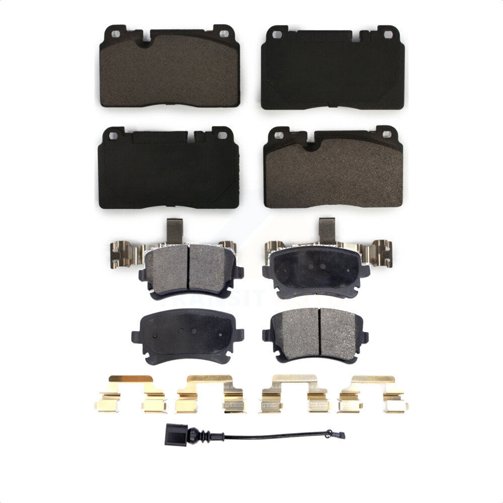 Front Rear Ceramic Brake Pads Kit For 2016 Audi Q5 FLEX engine KTC-100567