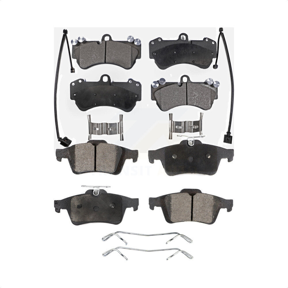 Front Rear Ceramic Brake Pads Kit For 2017 Mercedes-Benz G550 4x4 KTC-100773