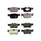 Front Rear Ceramic Brake Pads Kit For 2018-2019 Volvo XC60 With 322mm Diameter Rotor KTC-100561