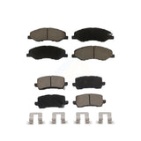 Front Rear Ceramic Brake Pads Kit For 2018-2023 Honda Odyssey KCX-100351