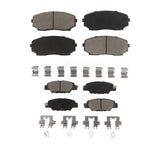 Front Rear Ceramic Brake Pads Kit For 2019-2022 Mazda CX-5 Turbocharged KCX-100193