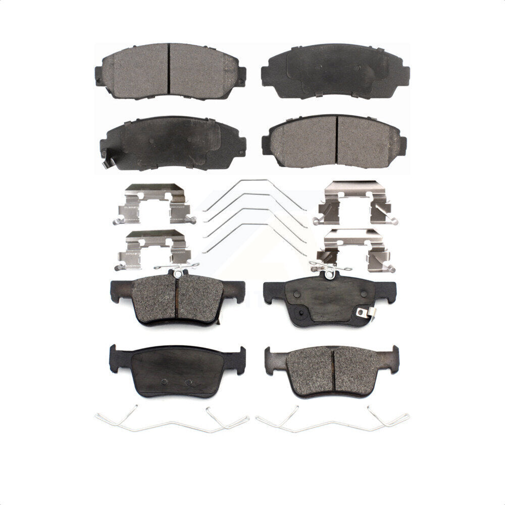 Front Rear Ceramic Brake Pads Kit For 2021-2022 Acura TLX KTC-100734