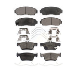 Front Rear Ceramic Brake Pads Kit For 2021-2022 Acura TLX KTC-100734