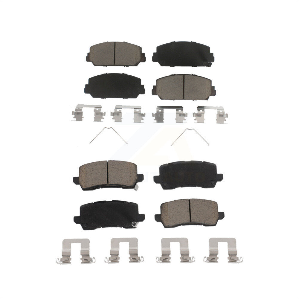 Front Rear Ceramic Brake Pads Kit For Acura RLX KCX-100132