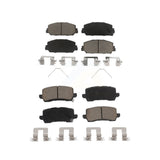 Front Rear Ceramic Brake Pads Kit For Acura RLX KCX-100132